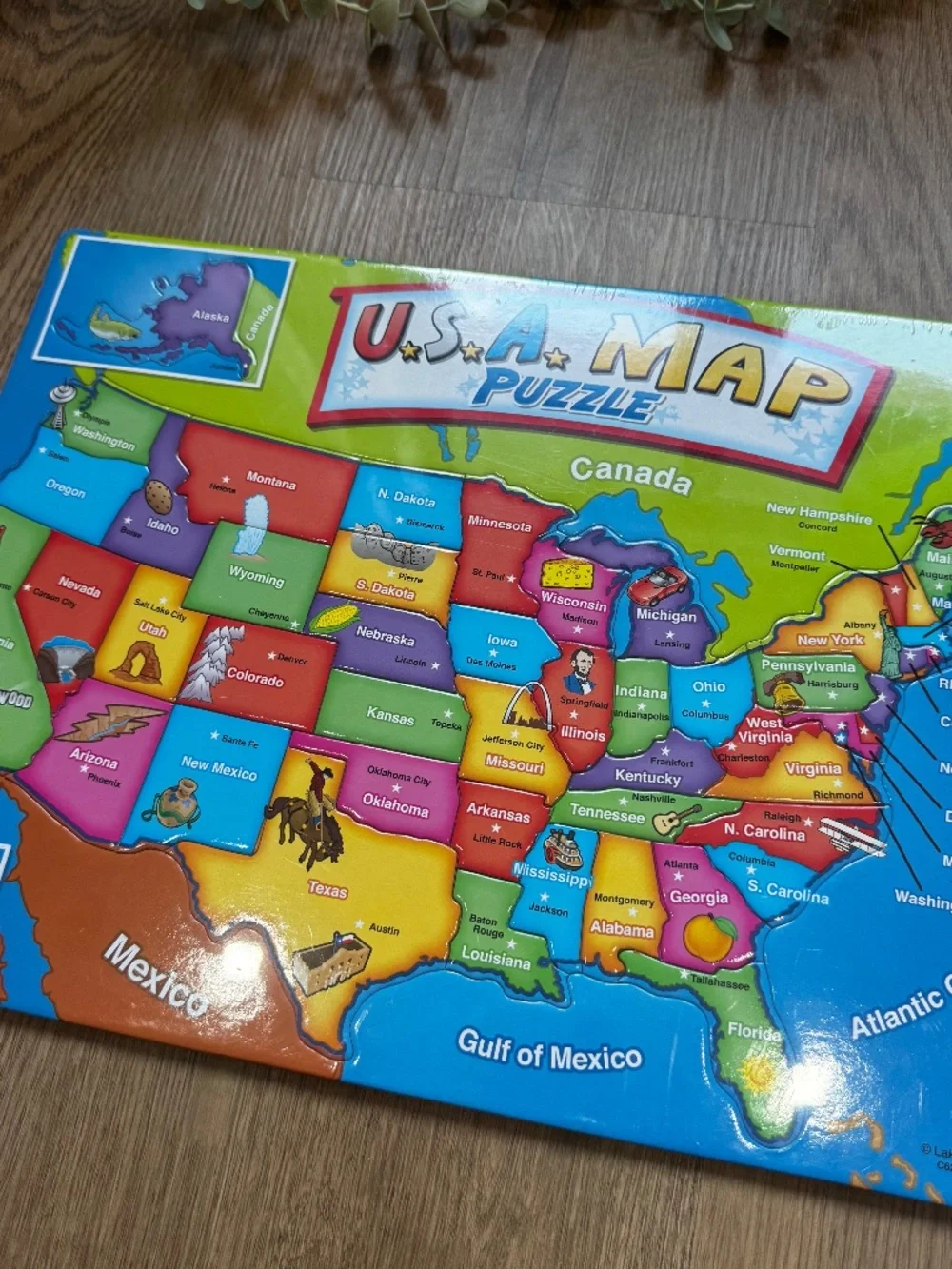 Lakeshore map puzzle